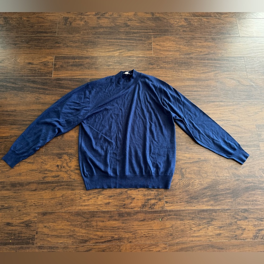 Malo men’s cashmere silk blend Sweater Size 52